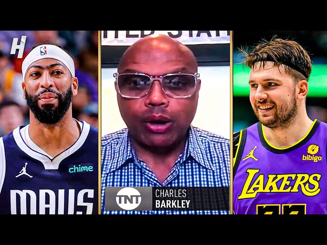 Charles Barkley REACTS to Luka Doncic & Anthony Davis TRADE!