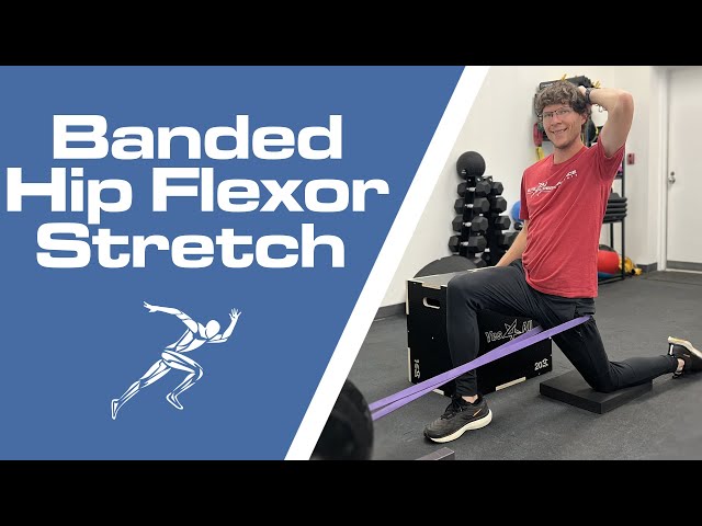 Banded Hip Flexor Stretch