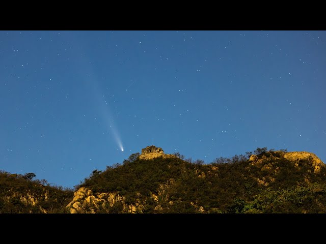 Comet over Beijing