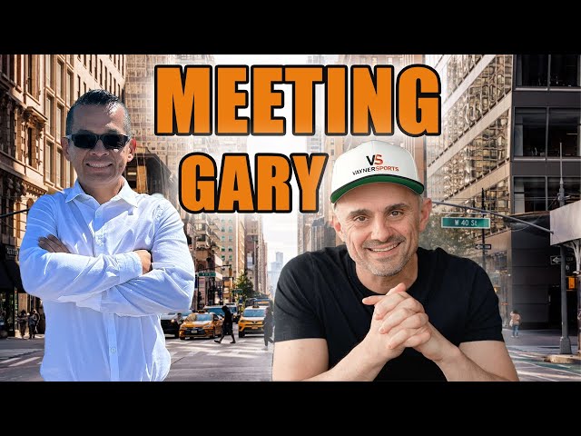 I met a Celebrity(Meeting Garyvee in NYC 2024) #celebrity #businessowner #garyvee #nyc