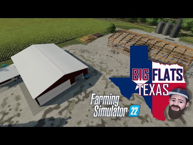 The ULTIMATE Rebuild | Transforming The Starter Farm On Big Flats Texas Map | Farming Simulator 22