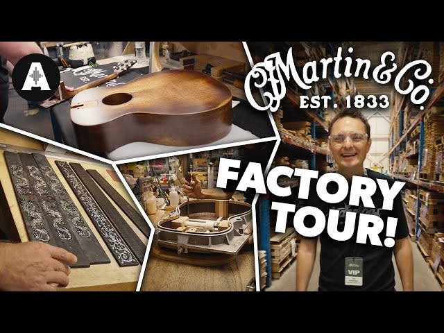 Behind the Scenes at The Martin USA Factory!