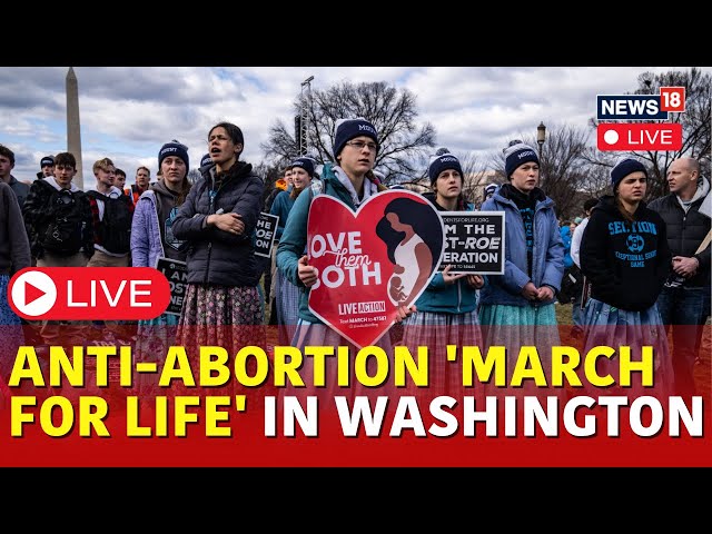 LIVE | March For Life Rally 2025: Mike Johnson, Senate Leader John Thune and Ron DeSantis | N18G