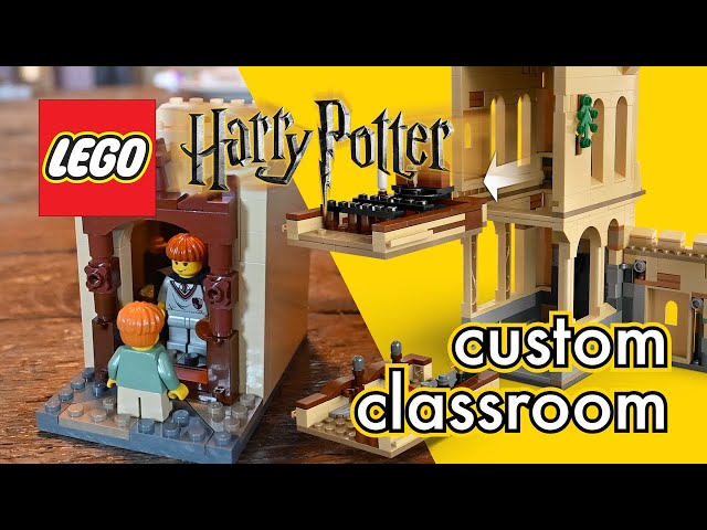 Building a Mirror of Erised for LEGO's Modular Hogwarts (and set 76447 review)