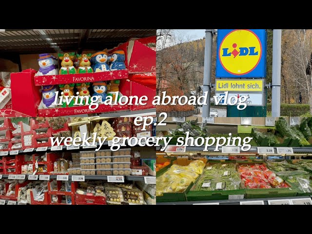 LIVING ALONE ABROAD VLOG EP.2 WEEKLY GROCERY SHOPPING WITH ME| HOW MUCH I SPEND FOR GROCERY