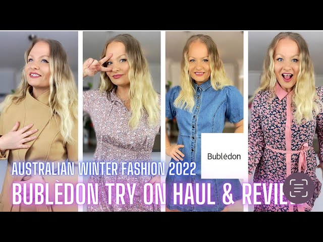 Bubledon Massive Try On Haul & Review| Australian Winter Fashion Ideas 2022 | Size 10 Australian