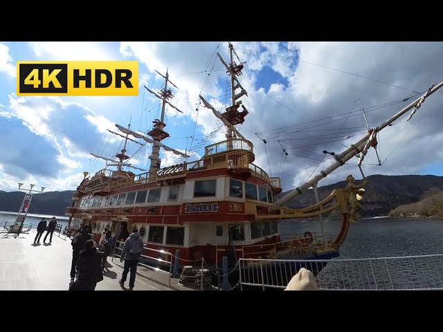 Pirate Ship Hakone Japan HDR // BMPCC 4K