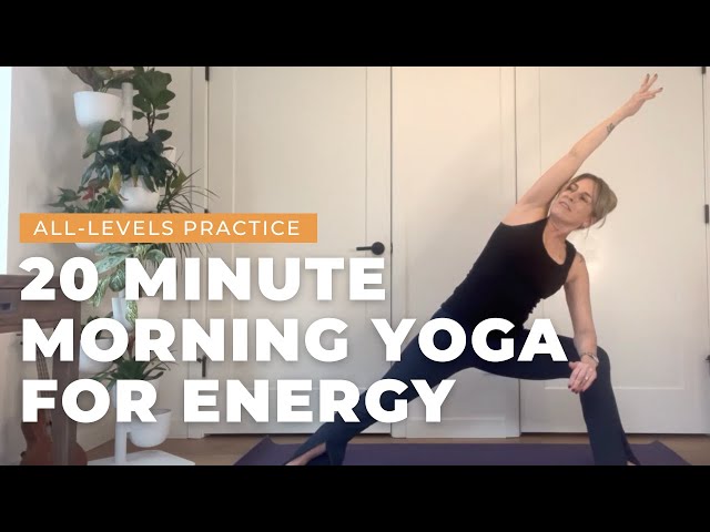 20 Minute Morning Yoga for Energy