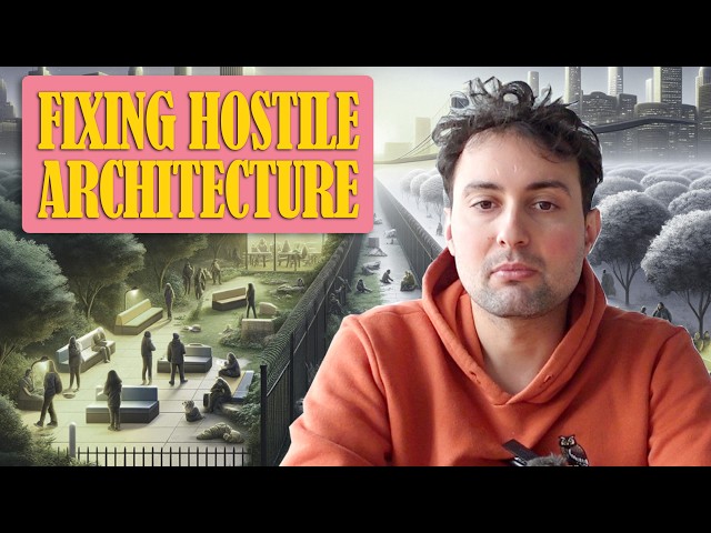 How We’re FIXING Hostile Architecture – A Game-Changer in Urban Design!