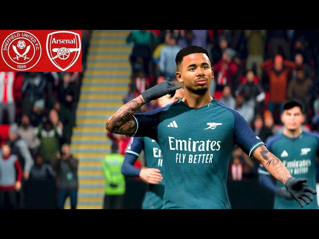 FC 24_ Sheffield United vs. Arsenal FC - Premier League 23/24 Full Match at Bramall Lane |PS5™[4K60]