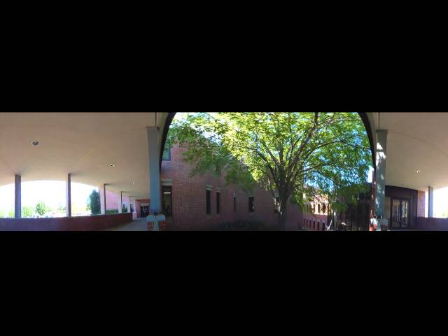 Back outside FSU COE Stone building | 360 view