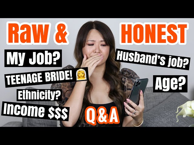 Q&A: What my HUSBAND & I do for a living? Age? TEENAGE BRIDE! Ethnicity, Money $$ | Mel in Melbourne