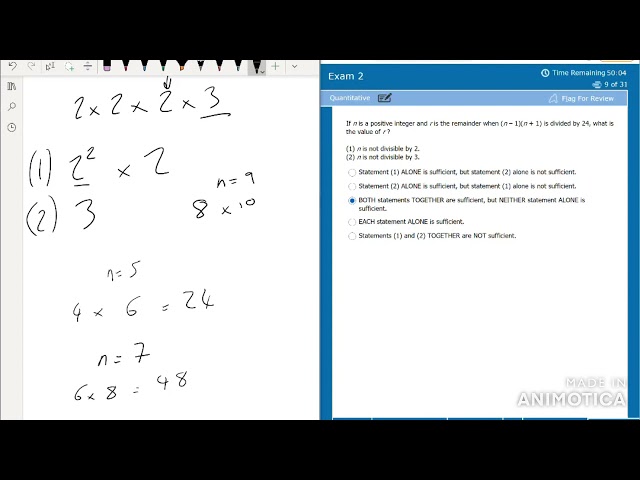 GMAT 800 in 90 minutes: full test correct + techniques. GMAT 800 WR holder (62mins)