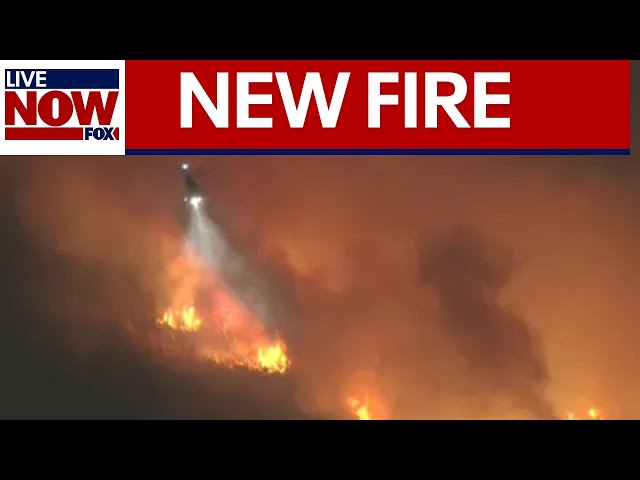 California fires: NEW Auto Fire erupts in Ventura County