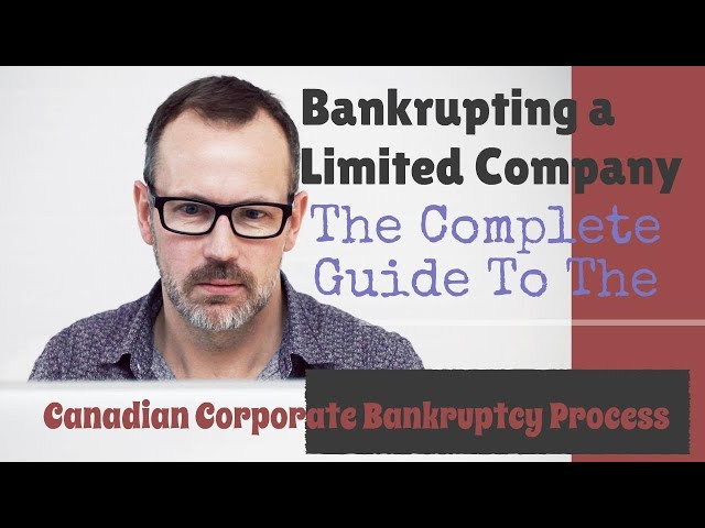 BANKRUPTING A LIMITED COMPANY: THE COMPLETE GUIDE TO THE CANADIAN CORPORATE BANKRUPTCY PROCESS