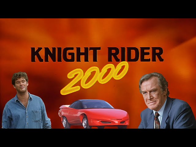 Michael, Devon & KITT Reunite! Knight Rider 2000 Motion Picture Commentary!