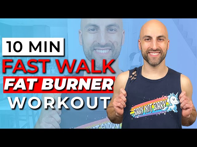 10min Weight Loss & Calorie Torching Walking Workout at Home