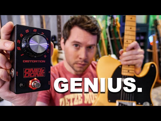 These ONE-KNOB Guitar Pedals are GENIUS