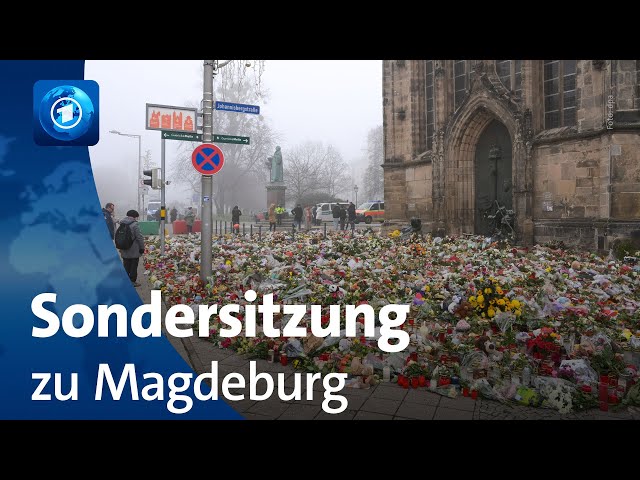 Bundestag will Antworten auf offene Fragen nach Anschlag in Magdeburg