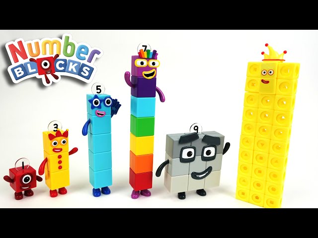 Numberblocks Find Missing Even Numbers from Numberblock 30!  Fun Toy Learning with Math Cubes