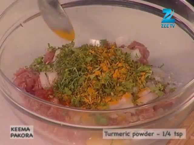 Khana Khazana - Ramzan Special - Keema Pakoda - Recipe by Sanjeev Kapoor - Zee TV