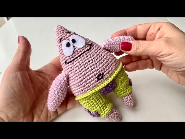 Crochet Sponge Bob Patrick Star 2