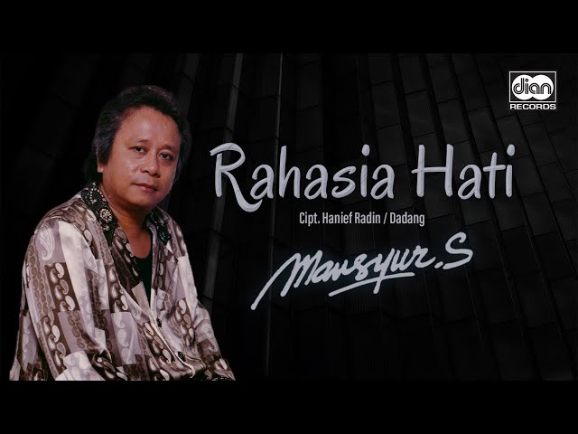 Rahasia Hati - Mansyur S. | Official Music Video