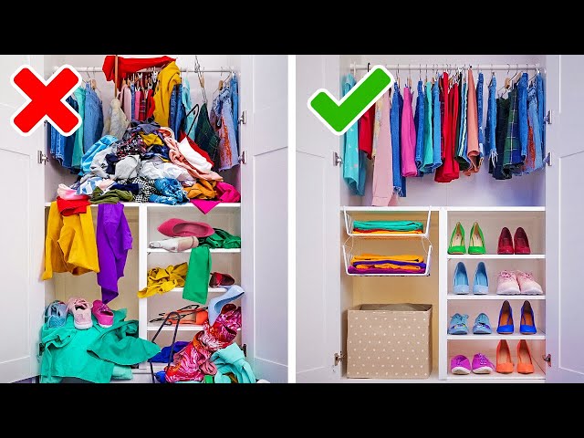 GENIUS ORGANIZING HACKS 🏡✨ TRANSFORM YOUR HOME IN MINUTES!