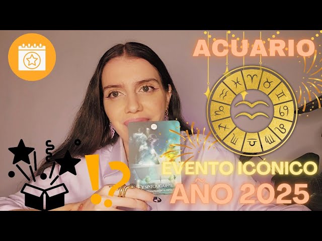 ACUARIO ♒" ESTE ES TÚ AÑO" ✨💞 TÚ GRAN REVOLUCIÓN RESPLANDECE ✨💜#tarotacuario