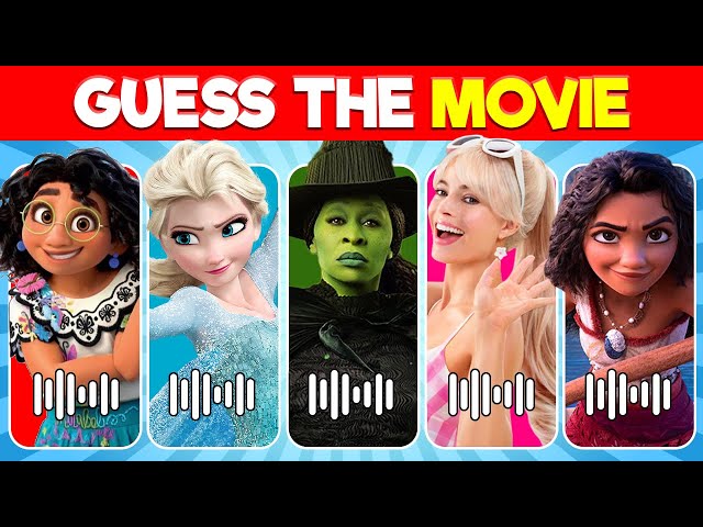 Guess the Movie by the Song | Wicked✨Moana 2⛵Encanto🌺and more