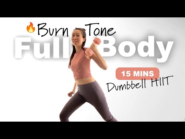 15-Min Total Body Dumbbell HIIT | Maximize Fat Burn & Strength 🔥