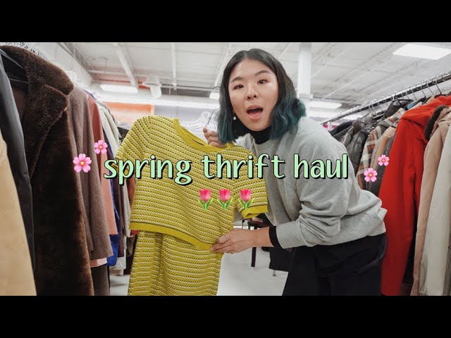 Spring Thrift with Me - Menswear Inspired Thrift Haul