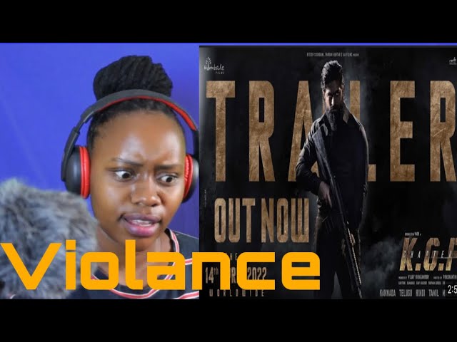 VIOLANCE VIOLANCE!  KGF CHAPTER 2 TRAILER #REACTION #kgfreview #kgf