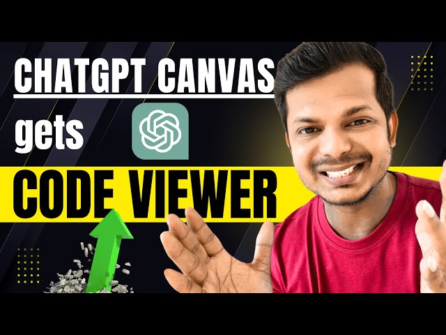 ChatGPT Canvas - Finally adds a code viewer for HTML and REACT! #chatgpt