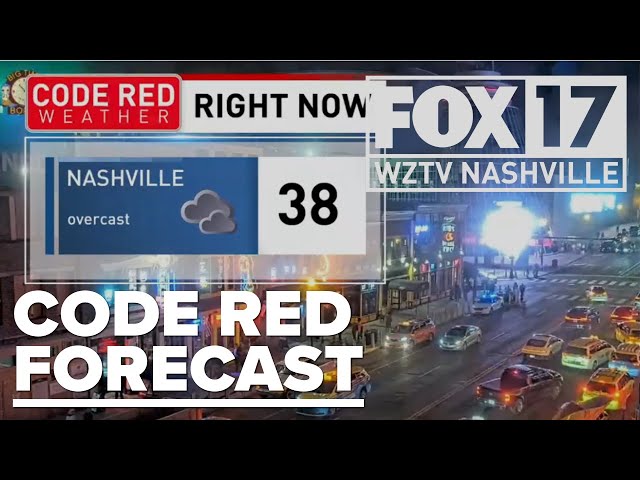 Flurries above: Your nightly Code Red forecast