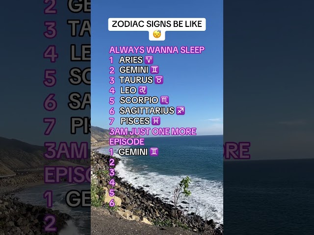 Zodiac Signs Be Like #astrologia #astrology #zodiaco #birthsigns