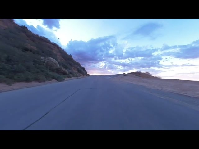 3D VR Driving Los Angeles June 21, 2021 Wilson Canyon Park Early Morning