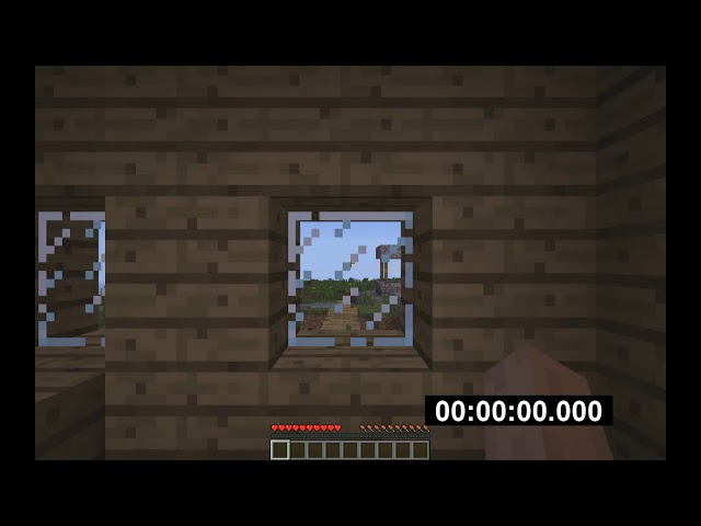 [Old WR] Minecraft: Obtain a Diamond | 00:00:383