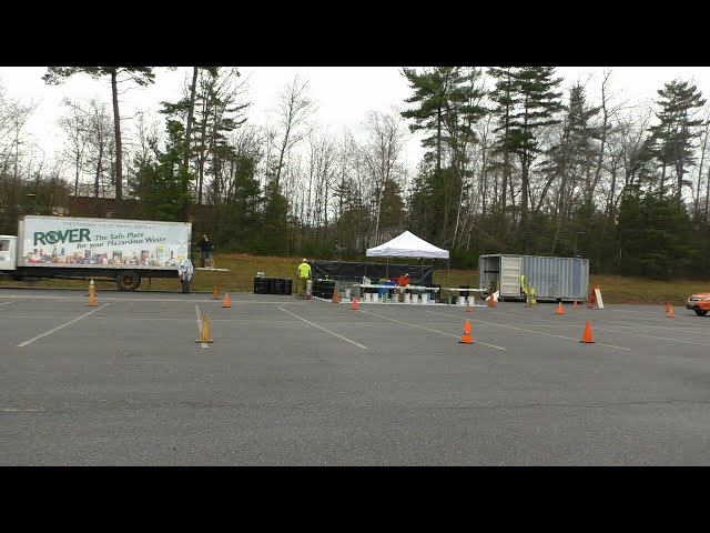 CSWD's Rover Set-Up- Household Hazardous Waste Mobile Unit