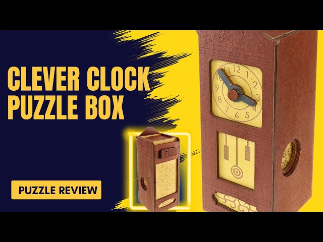 This Puzzle Box Will Make Time Fly – Clever Clock Review!