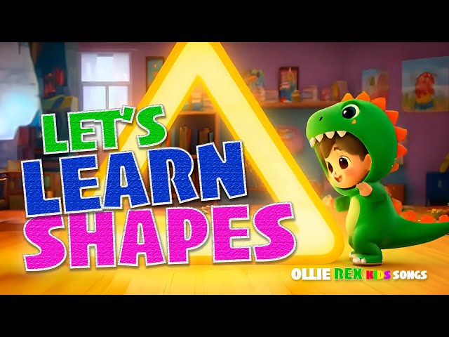 Learn Shapes Song 🎵 | Fun & Educational Kids Song About Shapes!