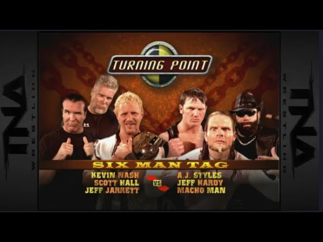 Story of A.J. Styles, Jeff Hardy & Randy Savage vs Jeff Jarrett, Kevin Nash &  Scott Hall 2004