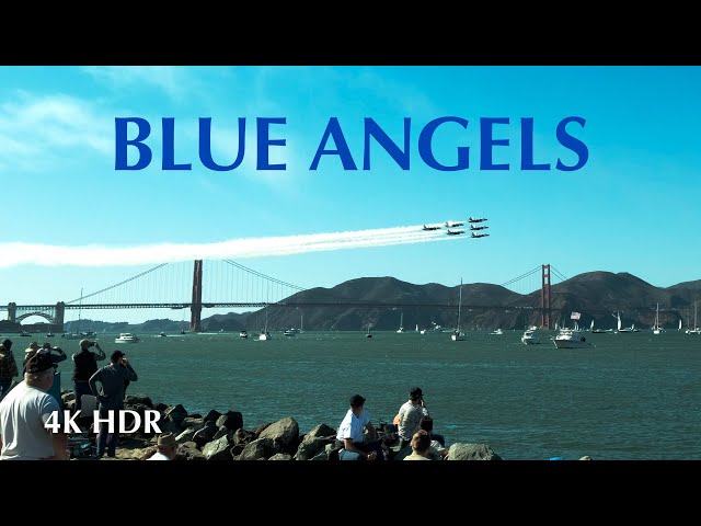 Blue Angels and more - airshow at SF Fleet Week / 4K HDR