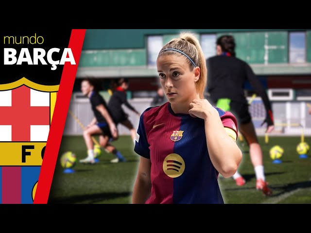 BARÇA | LESIÓN de ALEXIA PUTELLAS  en el entrenamiento previo al derbi RDC ESPANYOL vs FC BARCELONA