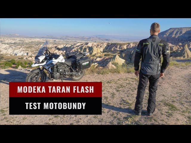 MODEKA Taran Flash - Reflexná bunda na motorku | FUNRIDE