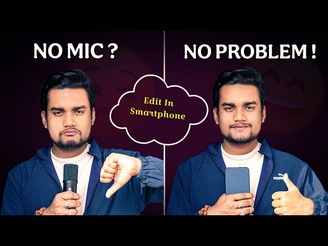 you don't need expensive mic | Now ! Audio edit in smartphone