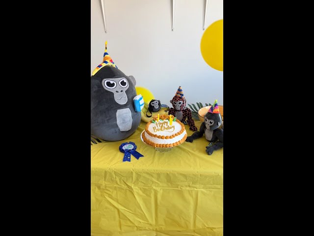 Gorilla Tag Birthday