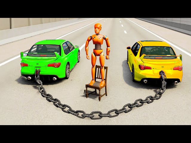 Satisfying Car Crash Game HIGH SPEED JUMPS #15 BeamNG Drive