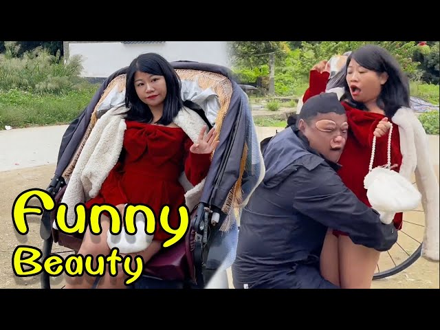 The Beauty Was Spoofed, The Kidnapper Ran Away Holding The Beauty!#parody video#street spoof