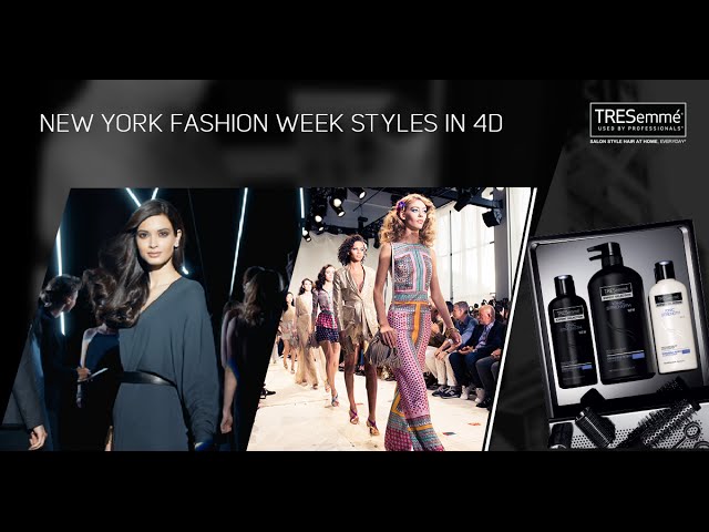 New York Fashion Week With Diana Penty | 4D 360 Video | TRESemméIndia